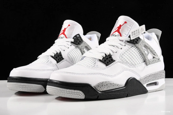 Reps BK “white cement” 840606-192 og jordan 4 air 1207
